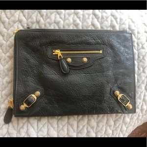Balenciaga city clutch